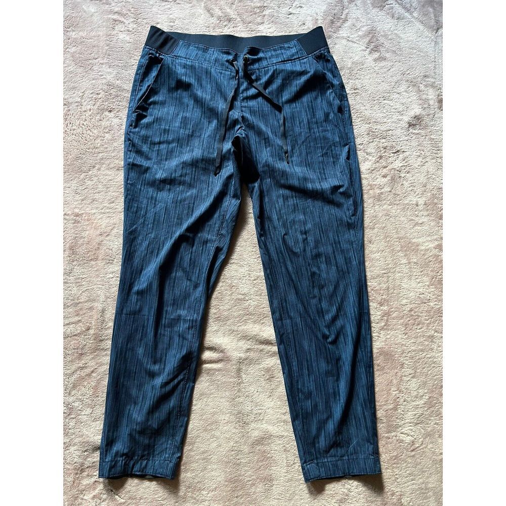 ATHLETA Stride Midtown Athletic Ankle Blue Lightweight Athletic Jogger Sz 10
